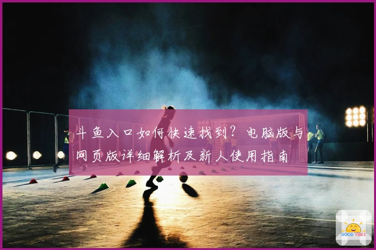 斗鱼入口如何快速找到？电脑版与网页版详细解析及新人使用指南